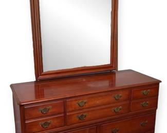 Pennsylvania House Wooden Dresser Mirror