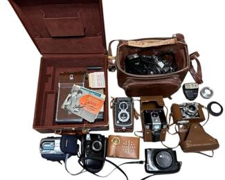 Vinatge Camera Collection 