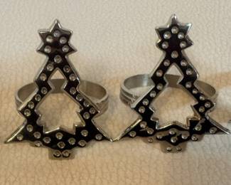 Christmas napkin rings