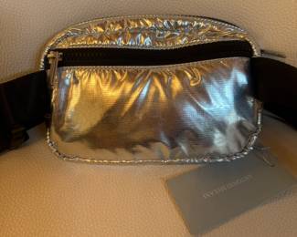 NWT Metallic Crossbody Bag