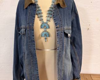 Nice jean barn jacket xl