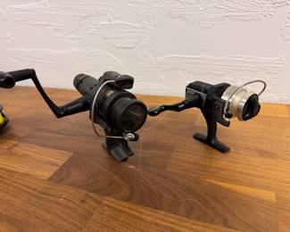 Two fishing reels