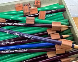 Old new stock of learn to write pencils 