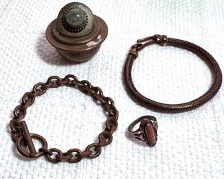 Copper bracelets and more