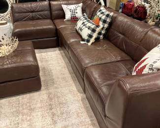Leathere sectional 7piece set
