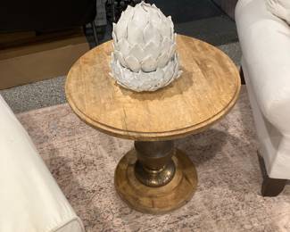 Restoration hardware small accent table