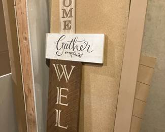Signs for front porch