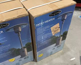 Two new patio heaters