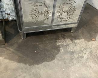 Mirrored chest two matching pieces 