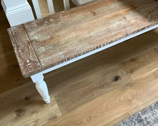 Distressed bench 