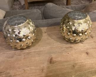 Mercury votive candles holders