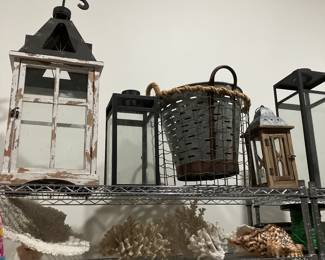 An assortment of lanterns