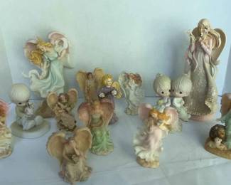 Collection Of Precious Moments and Enesco Angels