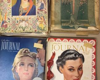 Vintage Ladies Home Journal 1930s1940s 1899 Womans Home Companion Magazine