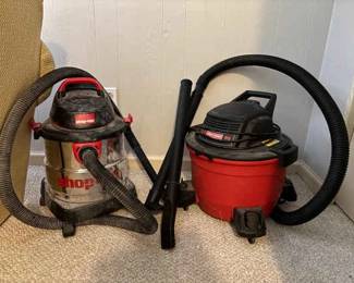 2 Shop Vacs Craftsman 2.5 85, Shopvac