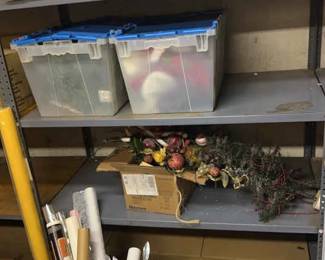 Assortment Of Christmas Decorations 