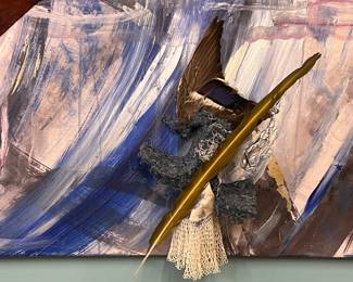 Artist Sophie Pace’s mixed medium collage