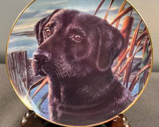 Limited edition “Man’s Best Friend” plate