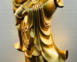 Oriental goddess statue