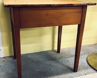 Small antique wooden table