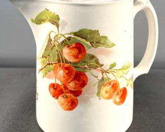Antique Knowles Cherry Branch pitcher