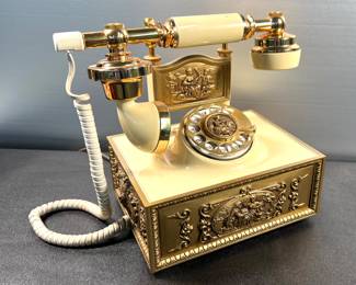 Vintage victorian style telephone, 1970's