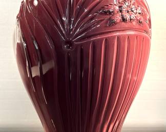 Tall art deco vase