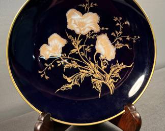 German Hutschenreuter floral taza