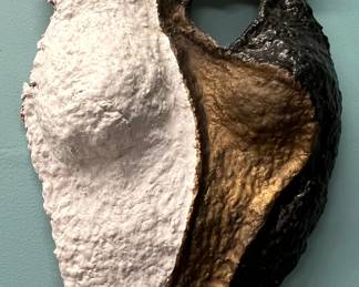 Molded female form sculpture