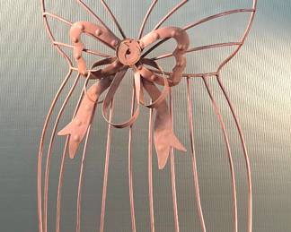 Decorative dress form, 3 feet tall