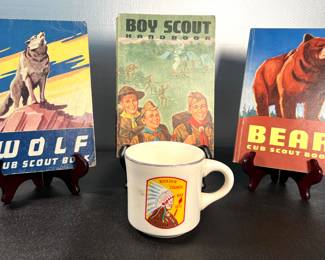 Cub Scout and Boy Scout handbooks, Buckskin Council mug
