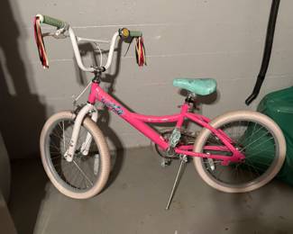 Girl's Pink Bike 
