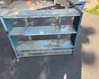 Rustic Metal Shelf 