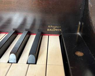 A Product of Baldwin, Baby Grand Piano 