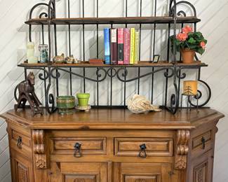 Iron & Wood Buffet 