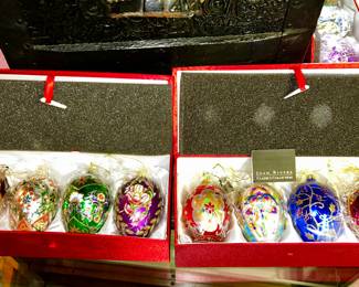 Joan Rivers Classic Collection Christmas ornaments, 2 of 4, NIB