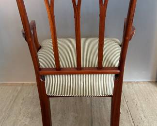 Set of 8 Antique Georgian-Style Dining Chairs. Photo 10 of 10.