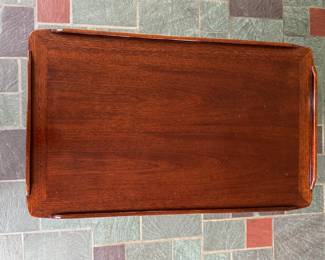 Vintage Queen-Anne Style Coffee Table with Two Hidden Pull Out Trays. Measures 36" W x 21" D x 19" H. Photo 3 of 5.