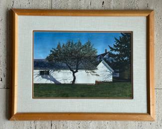 Randy Eckard Original Watercolor. Measures 20” W x 13.5” W without frame; With Frame 29” x 23.” Photo 1 of 2.