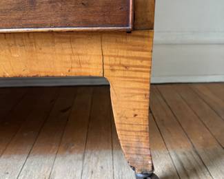 Antique Four Drawer Chest of Drawers. Measures 42" W x 20" D x 43" H. Photo 6 of 7.