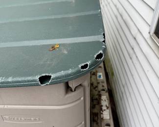 Rubbermaid Horizontal Storage Shed. Photo 2 of 2.