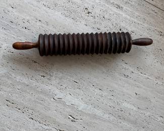 Antique Wooden Crimping Iron (Goffering Iron).
