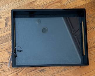 Altuzarra Faux Croc Tray. Photo 2 of 2.