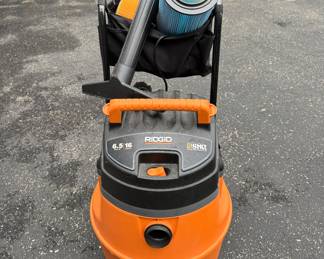 Ridgid Shop Vac - 16 Gallon with Cart.