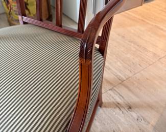 Set of 8 Antique Georgian-Style Dining Chairs. Photo 6 of 10.