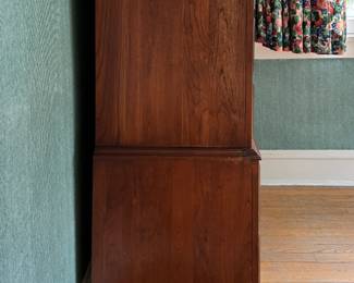 Pennsylvania House 9 Drawer Mahogany Highboy Chest of Drawers. Measures 34" W x 20" D x 52" H. Photo 2 of 4.
