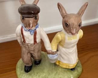 Bunnykins "Jack & Jill." Photo 1 of 2.