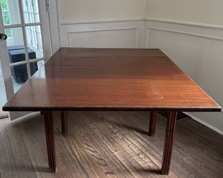 Vintage Drop Leaf Table. Measures 23 - 54" W x 40" D x 30" H. Photo 6 of 6.