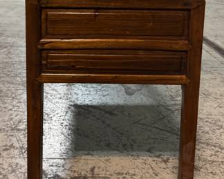 Reproduction Hand-Carved Asian Console Table. Photo 2 of 3.