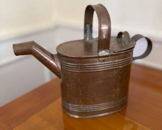 Copper Watering Can. Photo 1 of 2.